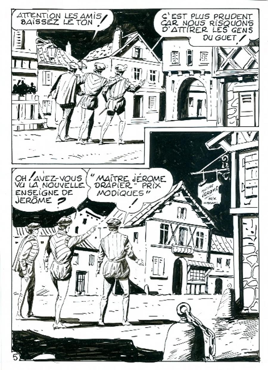 Original Comics illustration, Napoleon Gallery : EMERIC - EMERIC Issue 2 page 5 - 5